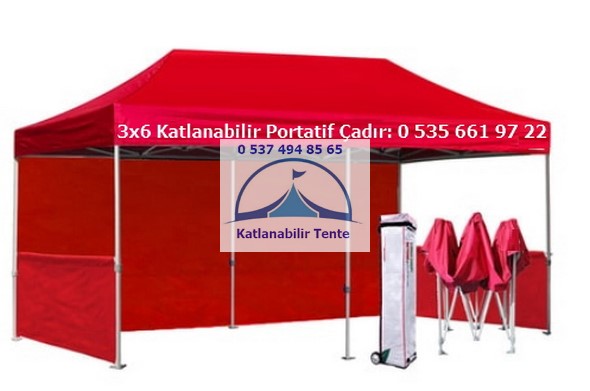 3x6 Katlanabilir Tente